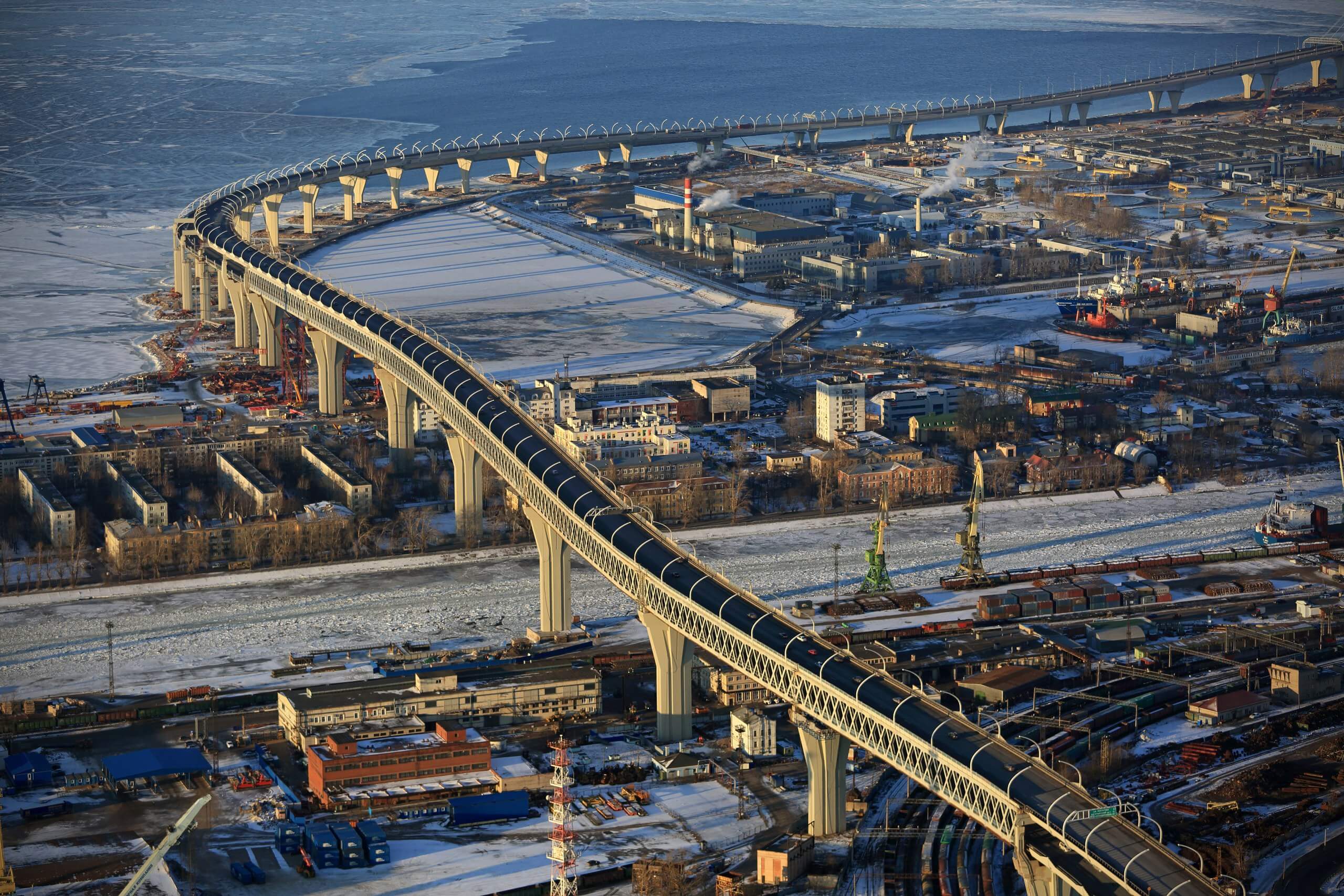 Санкт петербург западный. Мост ЗСД Санкт-Петербург. Мост ЗСД В Питере. Эстакада ЗСД Санкт-Петербург. Дорога в Питере ЗСД.
