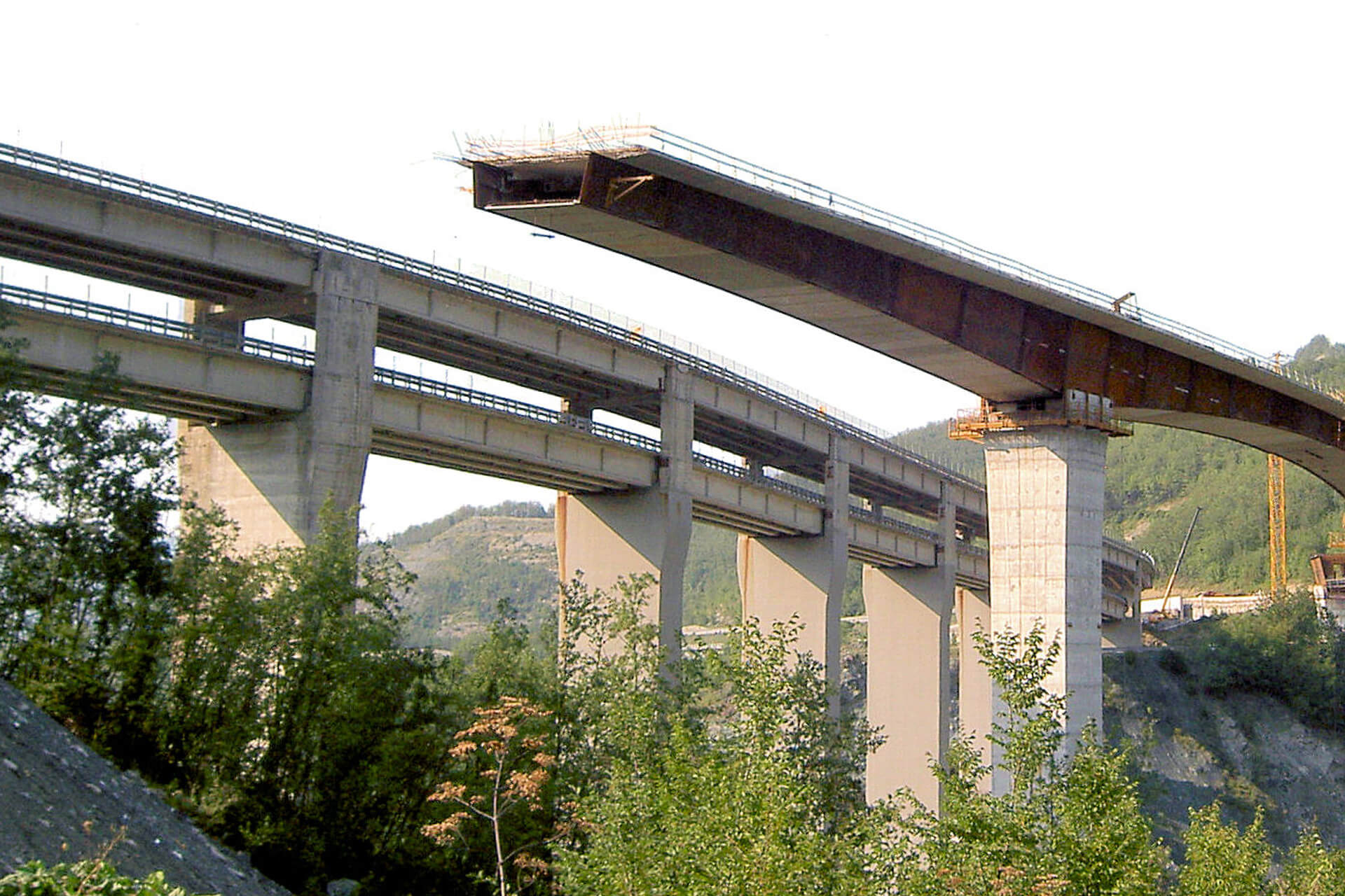 Viaduc de Roccaprebalza Autoroute A15 Cisa SPIC s.r.l.